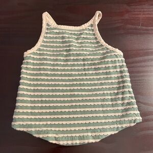 Matilda Jane Green and Cream Camisole with Stripes